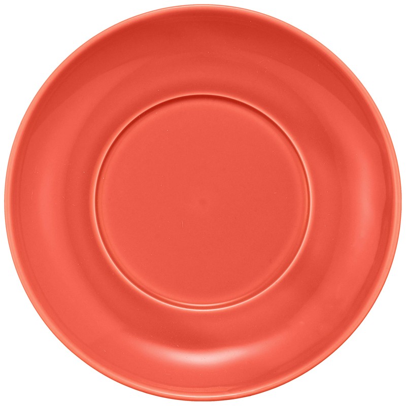 Hasami Ware 18291 Common Demitas Cup & Saucer, Red