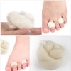 Artibetter Pack of 4 Lambswool for Toes, Soft Toe Separator,
