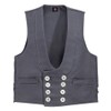 FHB 70016-20-50 Size 50"Detlef Guild Vest - Black