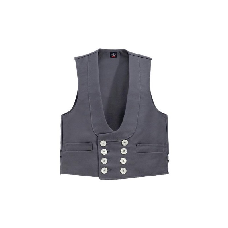 FHB 70016-20-50 Size 50"Detlef Guild Vest - Black