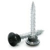 Low Profile Mechanical Galvanized Roofing Screws Black Finish - #10