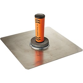 Kraft Tool PL512PF Heavy Duty Aluminum Hawk with ProForm Handle, 12 x 12-Inch