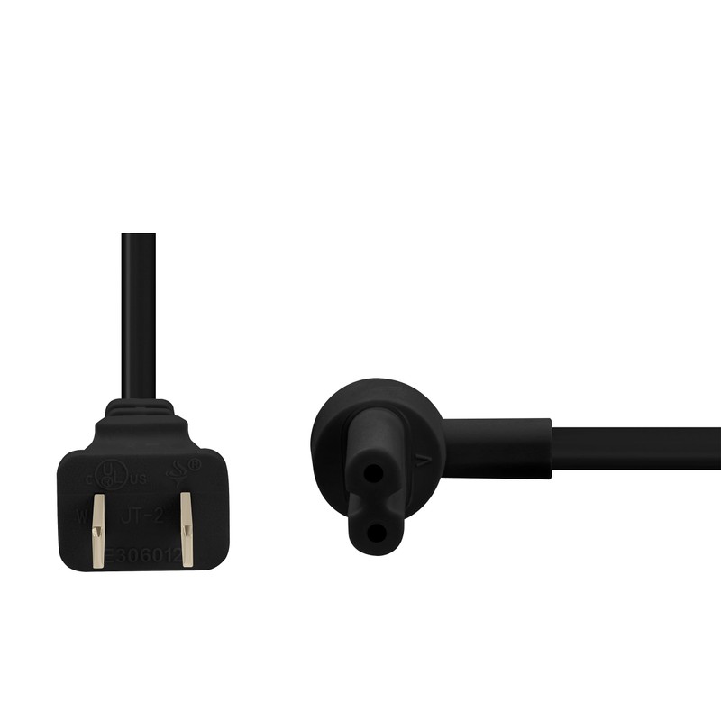 Vebner Power Cord Compatible with Sonos Era 12ft 2-Pack Black