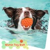 ZRIFAQESW Squeaky Dog Toys for Aggressive Chewers, Indestructible Dog Balls