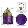 In the Breeze 9203 — Purple Mini Square Tealight Lantern