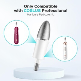 Multifunctional Nail Drill Bit Set: 8-PCS Suitable for COSLUS Cordless Electric Manicure and Pedicure Kit for Thinning Thick Fingernails, Toenails, Removing Calluses, Dead Skin