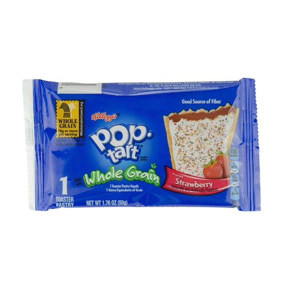 Pop Tarts Frosted Strawberry Toaster Pastry, 1.76 Ounce -- 120