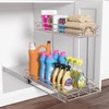 OCG Under Sink Cabinet Organizer Two Tier Pull Out Shelf