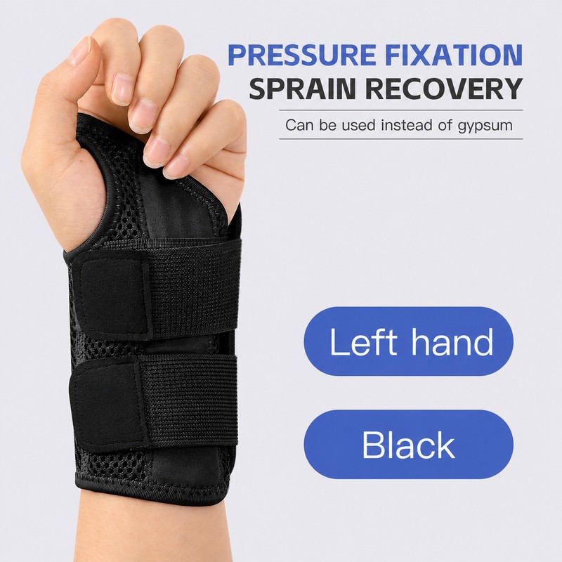 Adjustable Wrist Brace for Daily Support – Dual Strap Compression