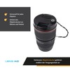 LENS-AID Lens Cap Holder with Cord for Lens Caps: Universal