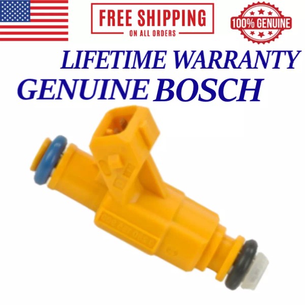 Bosch NEW OEM BOSCH 1 Piece Fuel Injector For 2001