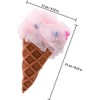 Esponja de Baño Rosa en Forma de Cono de Helado,