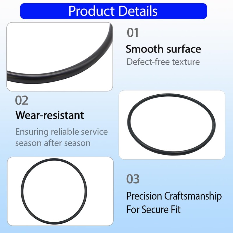 P61733/P6025 O-Ring Seal Gasket Kit - Replacement for B-estway Flowclear