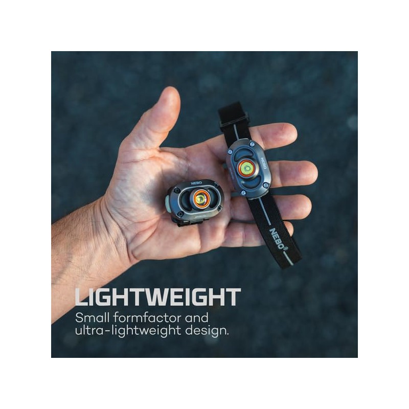 NEBO MYCRO 250LM HEADLAMP Twin Pack