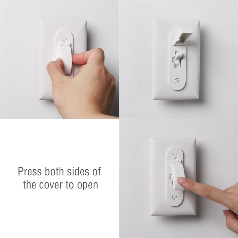 Wall Switch Guard, Child Proof Light Switch Cover Guard |