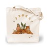 Loxato Printed Fabric Bag, Cotton Bag, Printed 100% W 35
