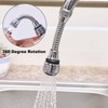 Ceeyoll 360 Degree Rotating Tap Aerator Rotatable Water Saving Tap