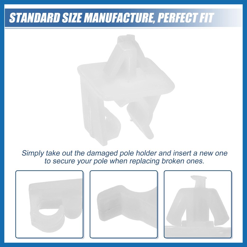 A ABSOPRO Hood Prop Rod Holder Hood Clips Hood Rod