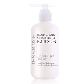 JESSICA Body Lotion, Hand and Body Moisturising Emulsion, Hydrating for Dry Skin, Silky & Smooth, 251ml
