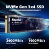 KingSpec SSD 512GB, M.2 NVMe Gen3x4 SSD 2280 - Up