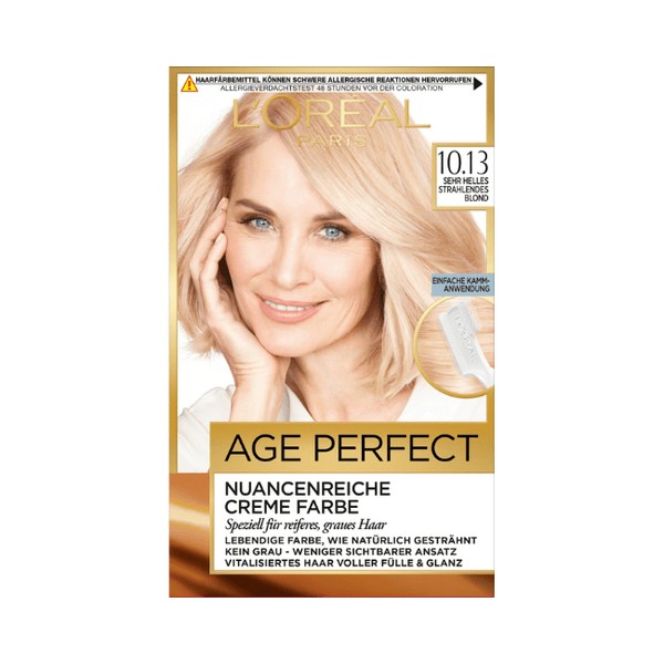 L’ORÉAL PARIS EXCELLENCE CREME Haarfarbe Age Perfect 10.13 Sehr helles strahlendes Blond 1 St