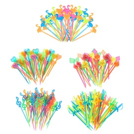 250 Pieces Fruit Forks, Love Fruit Forks, Musical Note Fruit Forks, Cocktail Stick Pokers, Dessert Decoration Sticks