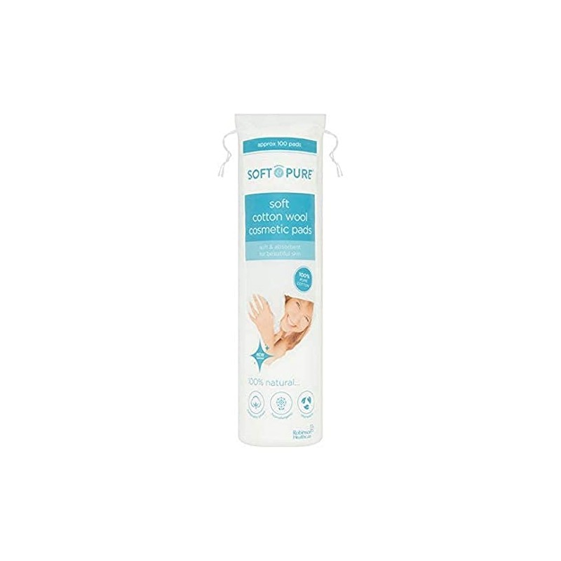 Cottontails Soft and Pure Round Cosmetic Pads (Pack of 1)