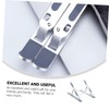 Operitacx Adjustable Aluminum Laptop Stand Foldable Portable Riser with Stable