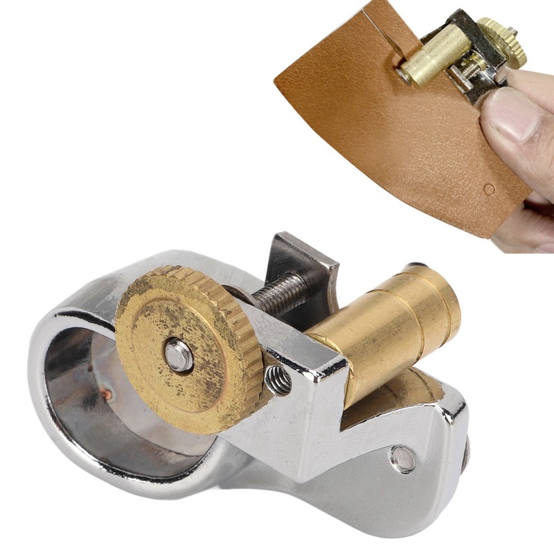 Leather Lace Cutter Ring Type Fast Cutting Brass Material Leathercraft