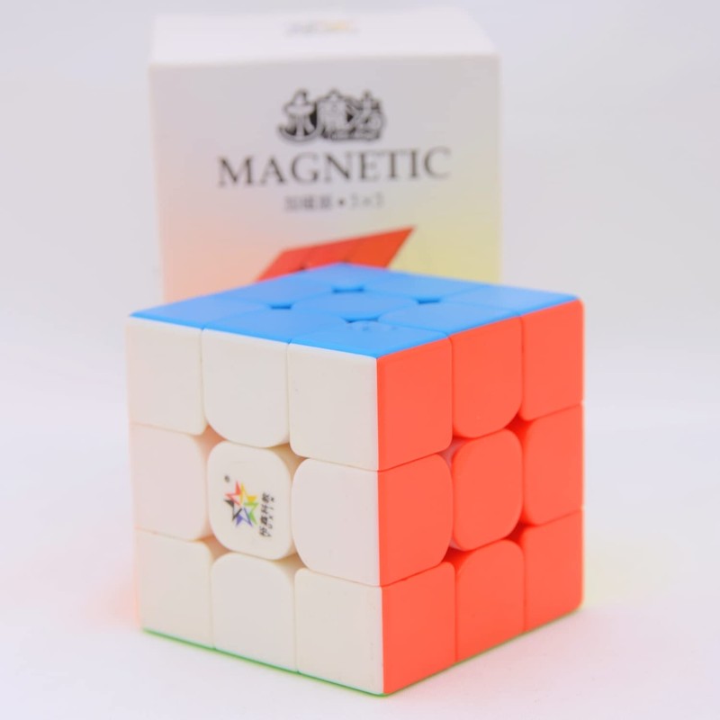 Bucubke YuXin Little Magic 3x3 M Puzzle Stickerless Magnetic Magic