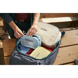 Tatonka SQZY Zip Bag (2L // 4L or 8L) - Ultralight Pack Sack with Zip - Ideal for Sorting Travel Luggage - PFC-Free