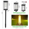 8 Pack Solar Pathway Lights Outdoor,IP65 Waterproof - Bright Solar