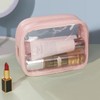 Clear Makeup Pouch Travel Cosmetic Organizer Pouch / 클리어 메이크업 파우치 여행용 화장품 정리 파우치