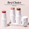 bayfree 3 PCS Makeup Cream Contour Stick Set, Highlighter Stick