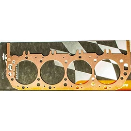 SCE Gaskets Cylinder Head Gasket, Pro Copper, 4.380 in Bore, 0.043 in Compression Thickness, Copper, Big Block Chevy, Each