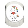 Mr. & Mrs. Panda Candy Jar Unicorn Heart XL 2000