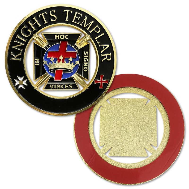 Knights Templar Masonic Auto Emblem