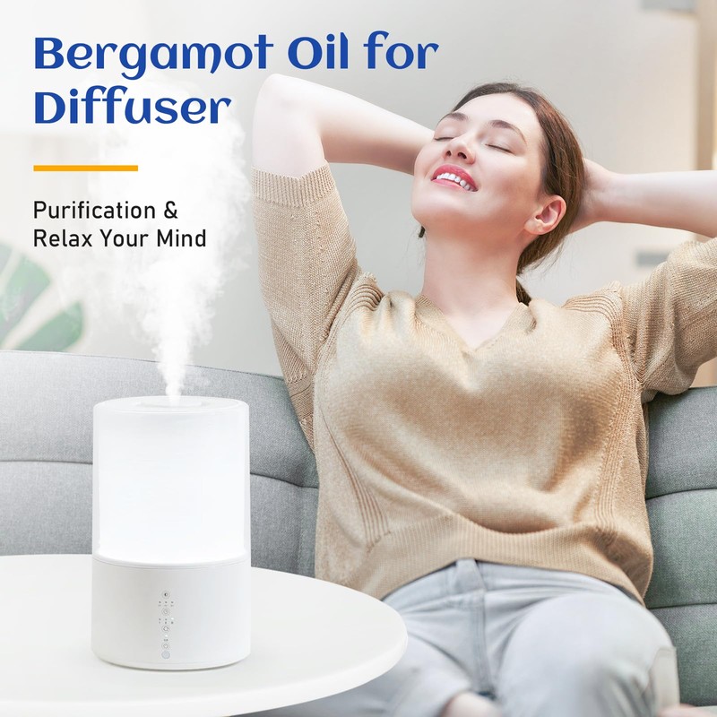 HIQILI 30ML Geranium Essential Oil， for Skin, Diffuser & Candle,