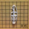 Bitten Surfboard Cookie Cutter, 1 Piece - Bakerlogy