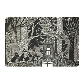 Opto Moomin Cottage In The Woods Cutting Board