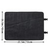 Wrench Roll,Heavy Duty 16oz Waxed Canvas Large Wrench Roll Up