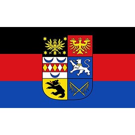 Flag East Frisia State Flag / Country Flag / Hoisting Flag with Eyelets 150 x 90 cm Good Quality