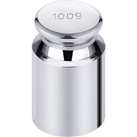 WedDecor WedDecor 100g Scale Calibration Weight with Chrome Plating Stainless Steel Precision Accuracy of Digital Scale Balance, Pocket Scales, Jewelry, Kitchen Scale, Science Lab, 1Pcs