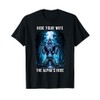 Werewolf Ripping Meme Alpha Wolf Werewolf Literally Me T-Shirt