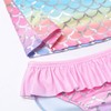 QPANCY Traje de baño para niñas con protección solar UPF