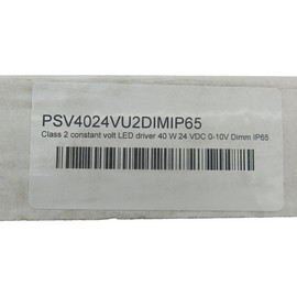 Luminii DIMMABLE LED LIGHT DRIVER PSV4024VU2DIMI