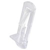 Coufce 30 Pcs Plastic Locking Shelf Support Pegs Clear Cabinet