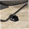 Mikinona Motorcycle Kickstand Pad Slip Support Plate for Side Stand