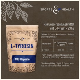 L-Tyrosine (231 g, capsules)