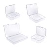 Goodma 36 Pieces Mixed Sizes Rectangular Empty Mini Plastic Organizer